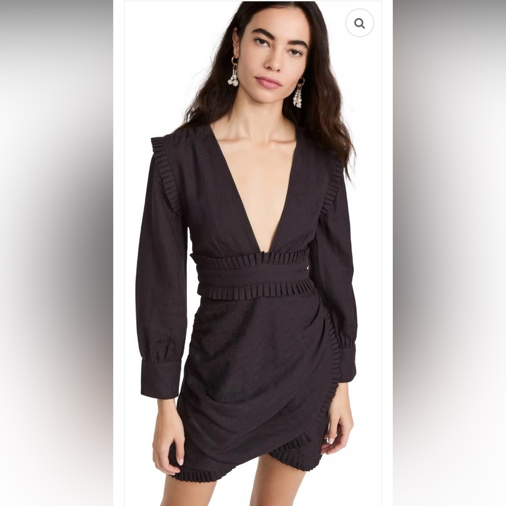 Cleobella Black Long Sleeve Dress